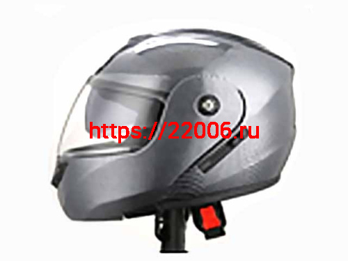 Мотошлем VIRTUE MD-903 трансформер с визором серый карбон (XL) Мотошлем VIRTUE MD-903 трансформер с визором серый карбон (XL)