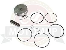 Поршень 50,00 мм 4 такт. Delta 100 см3 (кольца, палец, стопорн. кольца) STD