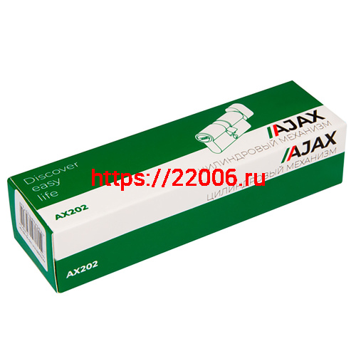 Цилиндровый Ajax (Аякс) механизм (AX200/100) AX2000Key100 mm (45+10+45) CP хром 5 кл. фото 3 Цилиндровый Ajax (Аякс) механизм (AX200/100) AX2000Key100 mm (45+10+45) CP хром 5 кл. фото 3