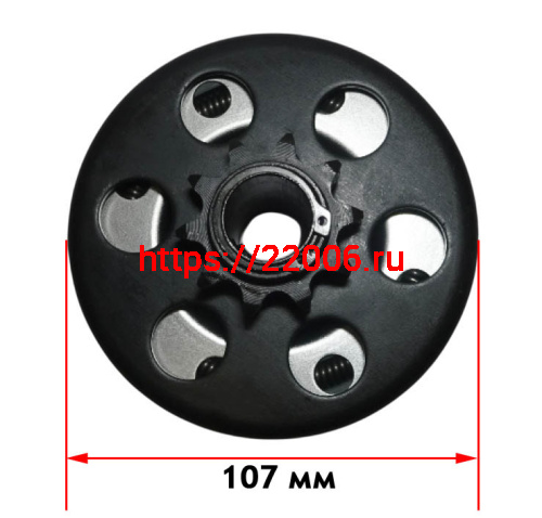 Сцепление автоматическое, на вал 20 мм, цепь 420, звезда 10 зубов Сцепление автоматическое, на вал 20 мм, цепь 420, звезда 10 зубов