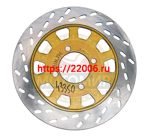 Диск тормозной задний (200х49) (отв 4) ATV BULLET Диск тормозной задний (200х49) (отв 4) ATV BULLET