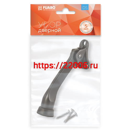 Упор Fuaro (Фуаро) дверной напольный STOPPER-100 BL (черный) козья ножка фото 2 Упор Fuaro (Фуаро) дверной напольный STOPPER-100 BL (черный) козья ножка фото 2