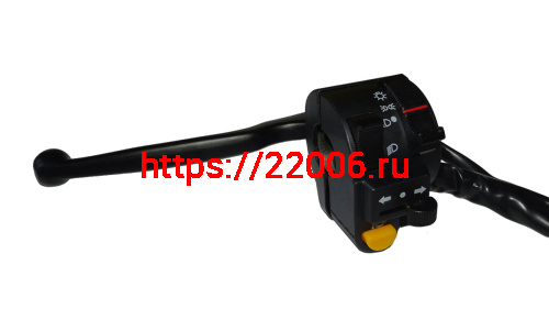 Переключатель COLT 2 (ALLOY) левый с рычагом сцепления в сборе (36020001) фото 2