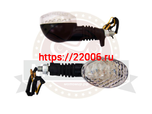 Боковой фонарь (LED) Мини 001 металл Черн (овальчик, вытянутый) Боковой фонарь (LED) Мини 001 металл Черн (овальчик, вытянутый)