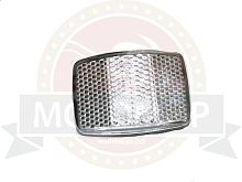 Катафот белый передний HUALONG (TRB-1408K) 121C  (ERF-07)