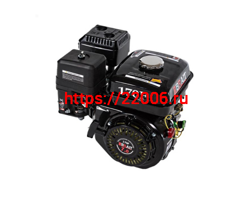 Двигатель 7,0 л.с 170 BRAIT (вал 20 мм, для мотоблока) Двигатель 7,0 л.с 170 BRAIT (вал 20 мм, для мотоблока)