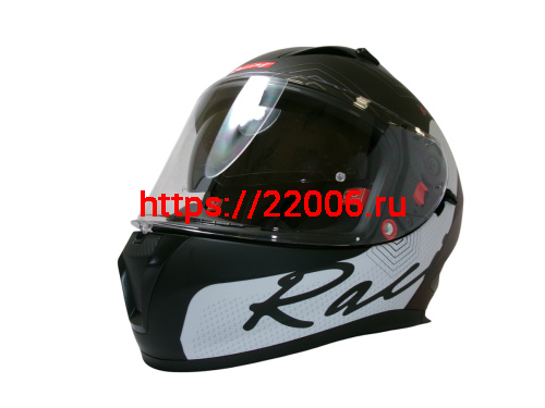 Шлем TVS RACING (Индия) STREET D/V DULL BLACK RED размер XXL, + пинлок в комплекте, очки Шлем TVS RACING (Индия) STREET D/V DULL BLACK RED размер XXL, + пинлок в комплекте, очки
