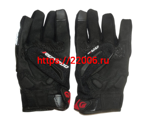 Перчатки PRO-BIKER MCS-57 (чёрно-красные), р-р XL фото 2 Перчатки PRO-BIKER MCS-57 (чёрно-красные), р-р XL фото 2