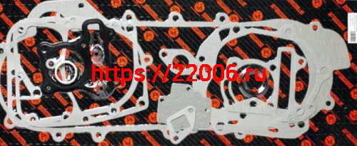 Набор прокладок полный 4Т 139QMB 50cc d-39 (колесная база 13"-14") SM Набор прокладок полный 4Т 139QMB 50cc d-39 (колесная база 13"-14") SM