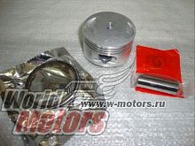 Поршень в сборе 154FMI D54 мм (125 см3) (палец, поршневые и стопорн. кольца)