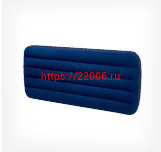 Матрас кемпинговый флок 76х191х25 см (64756) INTEX Матрас кемпинговый флок 76х191х25 см (64756) INTEX