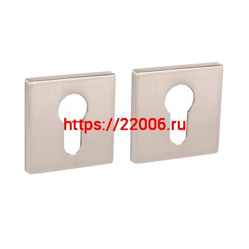 Накладка Punto (Пунто) под цилиндр ET.K.EST.Q52 SN-3 матовый никель Накладка Punto (Пунто) под цилиндр ET.K.EST.Q52 SN-3 матовый никель