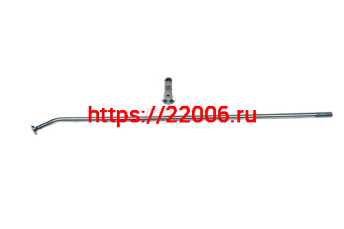 Спица 17" (35°, 3,1х191 мм) с ниппелем Спица 17" (35°, 3,1х191 мм) с ниппелем