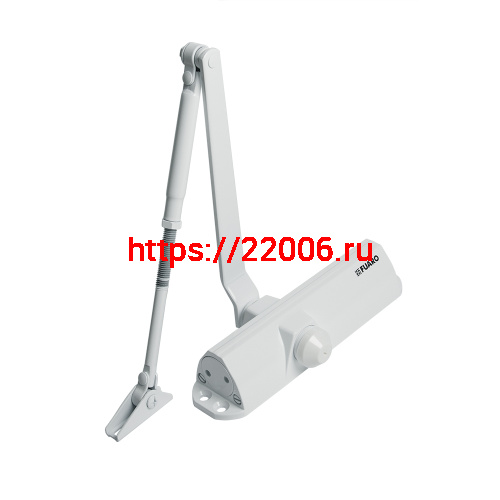 Доводчик Fuaro (Фуаро) дверной DC20-4/TS-68 Hold Open WH до 85 кг (белый) Доводчик Fuaro (Фуаро) дверной DC20-4/TS-68 Hold Open WH до 85 кг (белый)
