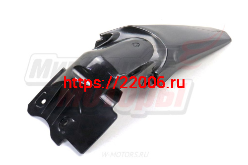 Крыло заднее TTR125 (хвост) (цв.черный) фото 2