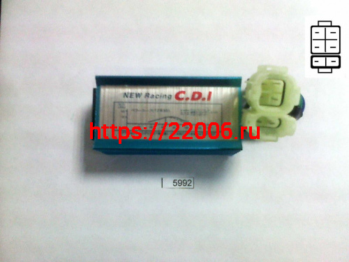 Коммутатор (CDI) GY6 50сс NEW Racing тюнинг Коммутатор (CDI) GY6 50сс NEW Racing тюнинг