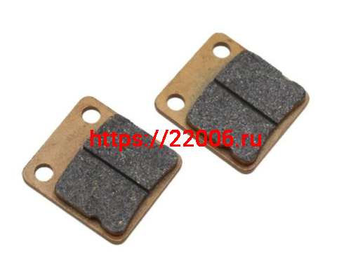 Колодки CRF50 тормозные задние один поршень кросс медь Колодки CRF50 тормозные задние один поршень кросс медь