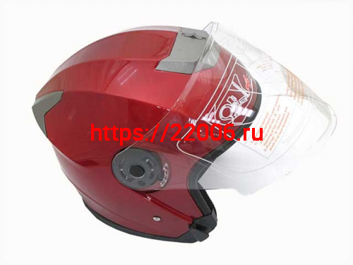 Мотошлем 710 Aoshi открытый (красный) 3XL Мотошлем 710 Aoshi открытый (красный) 3XL