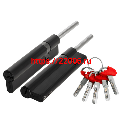 Цилиндровый Fuaro (Фуаро) механизм D-PRO5007 Tang 100 w/k (65+10+25) BL-24 черный 5Key без верт. Цилиндровый Fuaro (Фуаро) механизм D-PRO5007 Tang 100 w/k (65+10+25) BL-24 черный 5Key без верт.