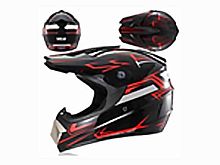 Мотошлем VIRTUE MD-905 Кросс черно-красный №2 (L)