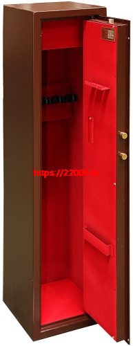 Сейф оружейный Valberg Арсенал EL GOLD (вишня) фото 2 Сейф оружейный Valberg Арсенал EL GOLD (вишня) фото 2