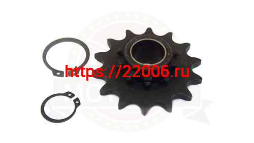 Звезда 14 зуб. (520) цепи, внутрений d22мм, для сцепления со сменными звездами Звезда 14 зуб. (520) цепи, внутрений d22мм, для сцепления со сменными звездами