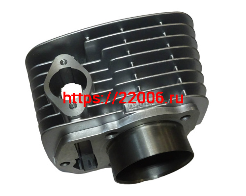 Цилиндр в сборе с поршнем 166FMM 65,5 мм (H107мм, h81мм, палец 15мм) узк. кольца фото 6