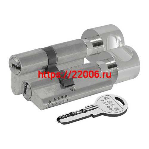 Цилиндровый механизм Kale kilit (Кале килит) с вертушкой 164 OBS SCE/120 (50+10+60) mm никель 5 кл. фото 3 Цилиндровый механизм Kale kilit (Кале килит) с вертушкой 164 OBS SCE/120 (50+10+60) mm никель 5 кл. фото 3