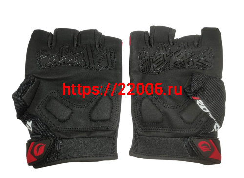 Перчатки PRO-BIKER MCS-57B без пальцев (чёрно-красные), р-р XXL фото 2 Перчатки PRO-BIKER MCS-57B без пальцев (чёрно-красные), р-р XXL фото 2