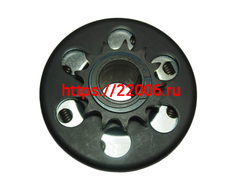 Сцепление автоматическое, на вал 25 мм, цепь 428, звезда 13 зубов (звезда сменная) Сцепление автоматическое, на вал 25 мм, цепь 428, звезда 13 зубов (звезда сменная)